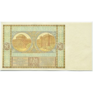 Polska, II RP, 50 złotych 1929, seria EŁ, Warszawa