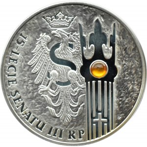 Poland, Third Republic, 20 zloty 2004, 15th anniversary of the Senate, Warsaw, UNC