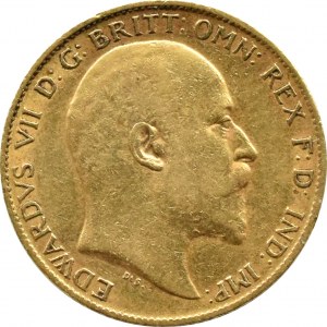 Great Britain, Edward VII, 1/2 sovereign 1902, London