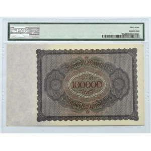 Niemcy, Republika Weimarska, 100000 marek 1923, Berlin, PMG 64