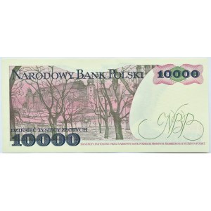 Polska, PRL, St. Wyspiański, 10000 złotych 1988, Warszawa, seria CC, UNC