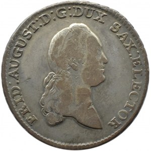 Germany, Saxony, Frederick August II, 2/3 thaler (guilder) 1776 EDC, Dresden