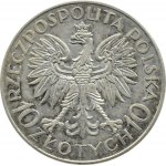 Polen, Zweite Republik, Jan III Sobieski, 10 Zloty 1933, Warschau