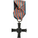 Poland, II Corps, Monte Cassino Cross No. 26297 with ID card, original ribbon