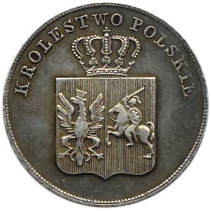 Novemberaufstand, 5 Zloty 1831 KG, Warschau, schön!!!