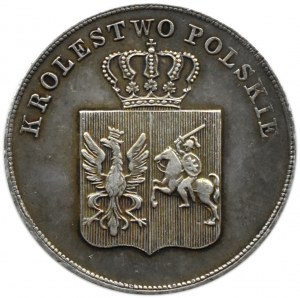 Powstanie Listopadowe, 5 złotych 1831 KG, Warszawa, piękne!!