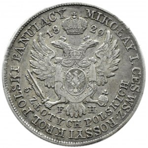 Mikołaj I, 5 złotych 1829 FH, Warszawa