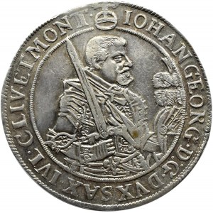 Niemcy, Saksonia, Johann Georg (Jan Jerzy) I, talar 1648, Drezno