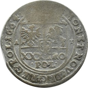 John II Casimir, gold (tymf) 1664 AT, Bydgoszcz