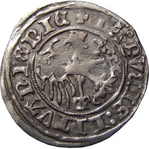 Sigismund I the Old, half-penny 1509, Vilnius, DESTRUCT - WHOLE