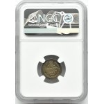 Rosja, Mikołaj I, 10 kopiejek 1861 FB, Petersburg, NGC AU58