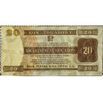 Polska, PeWeX, 20 dolarów 1979, seria HH, Warszawa, UNC
