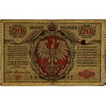 Polska, II RP, 20 marek 1916 Generał, seria A