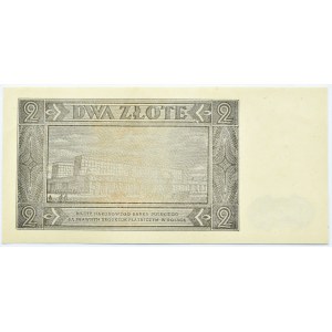 Polen, RP, 2 Zloty 1948, Warschau, BR-Serie, UNC