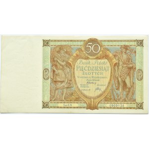 Polska, II RP, 50 złotych 1929, seria EN, Warszawa, UNC-