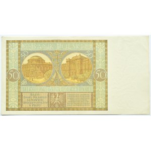 Polen, Zweite Republik Polen, 50 Zloty 1929, EN-Serie, Warschau, UNC-