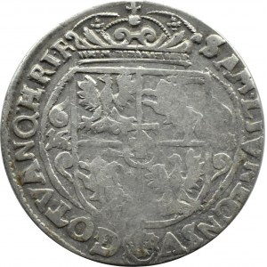 Zygmunt III Waza, ort 16623 (1623), Bydgoszcz, PRV:M - dwie cyfry 6 w dacie