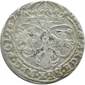 Sigismund III. Wasa, Sixpence 1626, Wappen Halbziege, Krakau