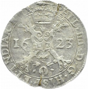 Spanish Netherlands, Artois, Philip IV, patagon 1623, Artois, rare!