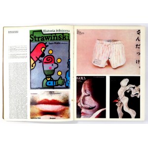 MIESIĘCZNIK PROJEKT nr (159) 6: 1984: Z. Schubert - Wielka konfrontacja. X Biennale Plakatu