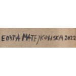 Edyta Matejkowska (ur. 1983, Mińsk Mazowiecki), Z cyklu 'Przestrzenie', Kompozycja z bielą, 2022