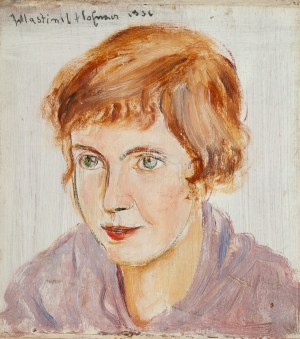 Wlastimil Hofman (1881 Praga - 1970 Szklarska Poręba), Główka dziewczynki, 1936
