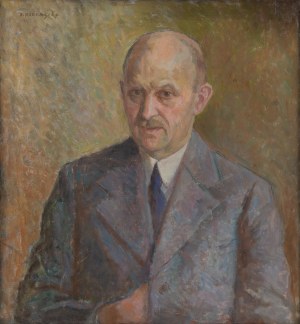 Zbigniew Pronaszko (1885 Derebczyn - 1958 Kraków), Portret Gustawa Bartke, lata 50. XX w.