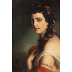 Autor nieznany, Portret kobiety, XIX lub XX w.