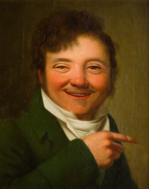 Louis Léopold Boilly (według), Dwa portrety męskie