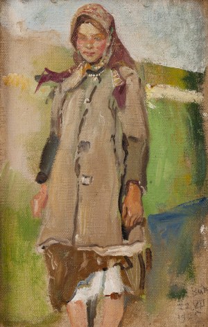Stanisław Kaczor-Batowski (1866 Lwów - 1946 Lwów), Rusinka. Dziewczyna z Semenowa, 1925