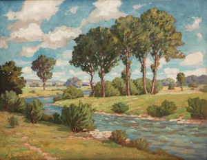 Franz von Jackowski (1885 Nadziejewo - 1974 Amtzell), W dolinie rzeki