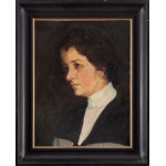Kazimierz Pochwalski (1855 Kraków - 1940 Kraków), Portret damy