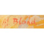 Maurice Blond (1899 Łódź - 1974 Clamart we Francji), Żółty kredens z zastawą
