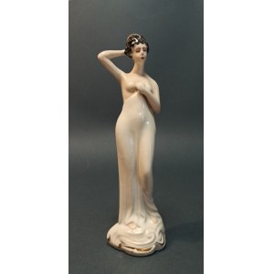 PORCELANOWA FIGURKA KOBIETY - Jan JEZEL