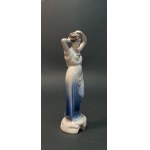 PORCELANOWA FIGURKA KOBIETY - Jan JEZEL