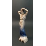 PORCELANOWA FIGURKA KOBIETY - Jan JEZEL