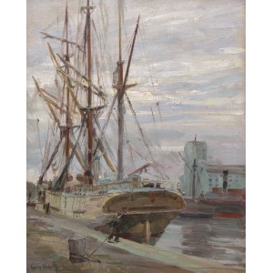 Harry Schultz (1874 Elbląg - 1958 Hausham), Port w Elblągu