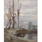 Harry Schultz (1874 Elbląg - 1958 Hausham), Port w Elblągu