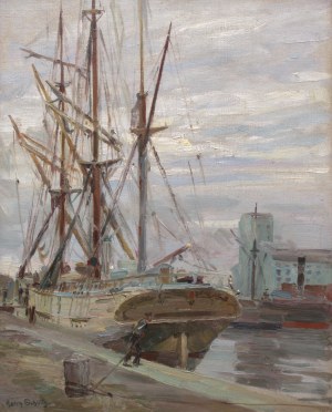 Harry Schultz (1874 Elbląg - 1958 Hausham), Port w Elblągu