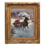 Gustav Prucha (1875 Vienne - 1952), Harnais d'hiver