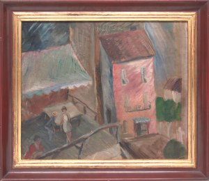 Leopold Levy (1882 Paryż - 1966 Kremlin-Bicêtre), Pejzaż miejski