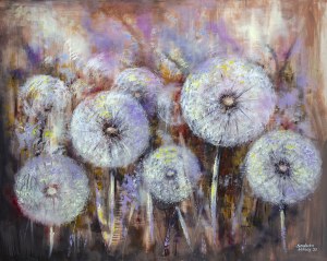 Anna Sandecka-Ląkocy, Dandelions IV, 2022