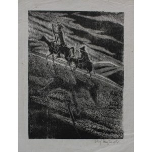 Stefan Mrożewski, Ilustracje do „Przedziwny Hidalgo Don Kichote z Manczy” Cervantesa