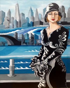 Ewa Wiśniewska, Lonely In Manhattan, 2022 r.