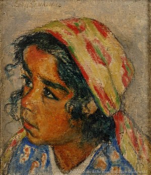 Leon Lewkowicz (1888/1890 - 1950), Portret dziewczynki