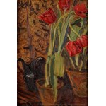Ludwik Misky (1884 - 1938), Czerwone tulipany
