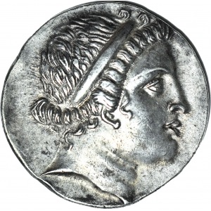 Grecja, Aiolis, tetradrachma, Kyme ok. 160 pne