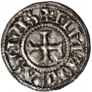 Francja, Karolingowie, Limoges, król Otta, Denar