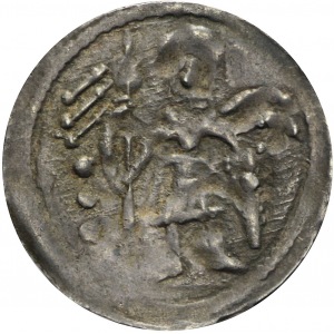 Bolesław Kędzierzawy 1146-1173, Denar, Bracia za stołem, R1