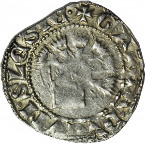 R-, Bernard II Świdnicki lub Henryk I Jaworski lub Bolko II i Henryk II, Kwartnik Lwówek 1301-1312